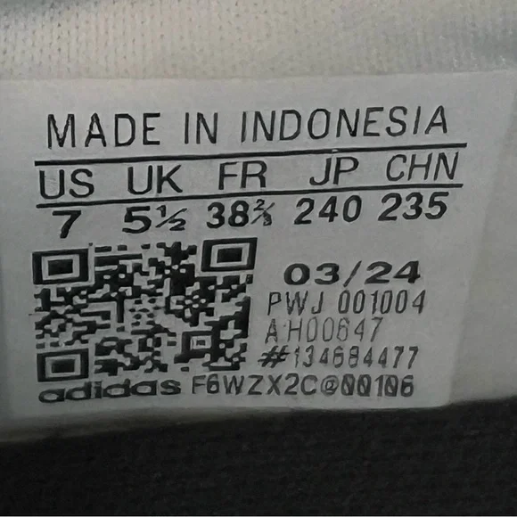 Adidas Racer TR21 White Silver Athletic Running Cloudfoam Shoes Women’s 7 - Picture 12 of 12